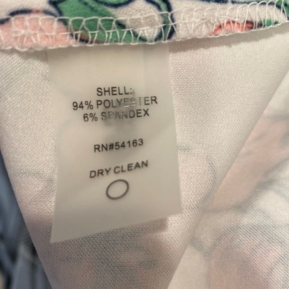 Tommy Hilfiger A-Line Belted Floral Dress - Picture 6 of 6